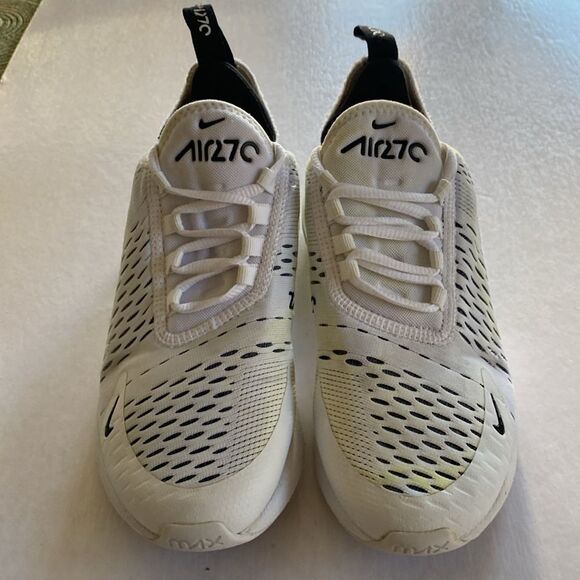 NIKE Air Max 270 White Women’s Sneakers AH6789-100 Size 6.5 - Picture 5 of 9
